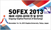 SOFEX 2013 동영상 이미지